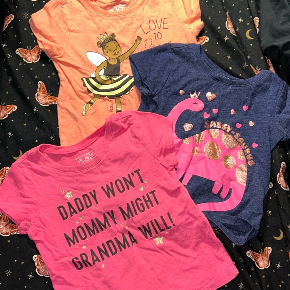 Set of 3 Tees (Toddler Girl 2T)